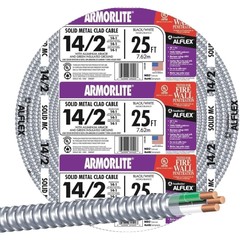 Southwire 25′ 14/2 Mc Alum Cable