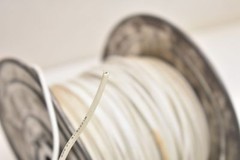 2 FT PER SALE Tin Plated Copper XL PE-XL Polythylene LL White M16878/15-BKE-9