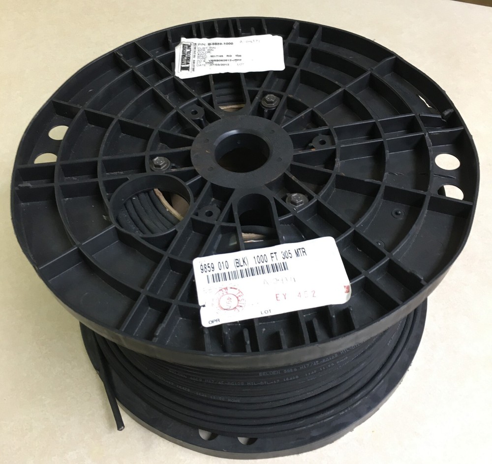 Belden 9859 20 AWG 7×28 RG-108/U Tinned Copper Twinax Cable – Sold by the Foot