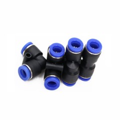 4-16mm Pneumatic Push In Fittings Connectors Air Water Hose Tube Plastic Joiner