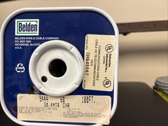 Belden 9444 20 AWG 4 Conductor Tinned Copper Audio Control Instrumentation Cable