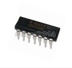 10PCS CD40106 CD40106BE 40106 HEX SCHMITT TRIGGER IC NEW