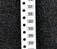 1000x SMD Resistor 100Ω 1206 100 Ohm Model 502-0 7″ reel with 1000 units