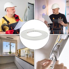 9.84 Feet 14 AWG Gauge THHN Stranded White Copper Building Wire 600V