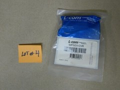 L-COM Global Connectivity WPSD3-CVR WATERPROOF COVER DB9 & HD15 WPSD LOT # 4
