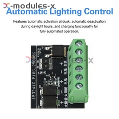 DC 6-45V Solar Controller Street Light Control Board LED Auto Solar Light Driver