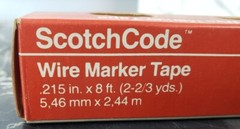 3M ScotchCode Wire Marker Tape Refill Roll SDR