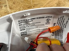 UL LISTED EMERGENCY LIGHT # PAC0435WH