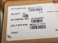 (1 PC) 822LYF-101K – TOKO *US STOCK*