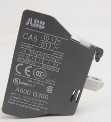 NEW ABB CA5-01 Auxiliary Contact Block (NC – Normally Closed)