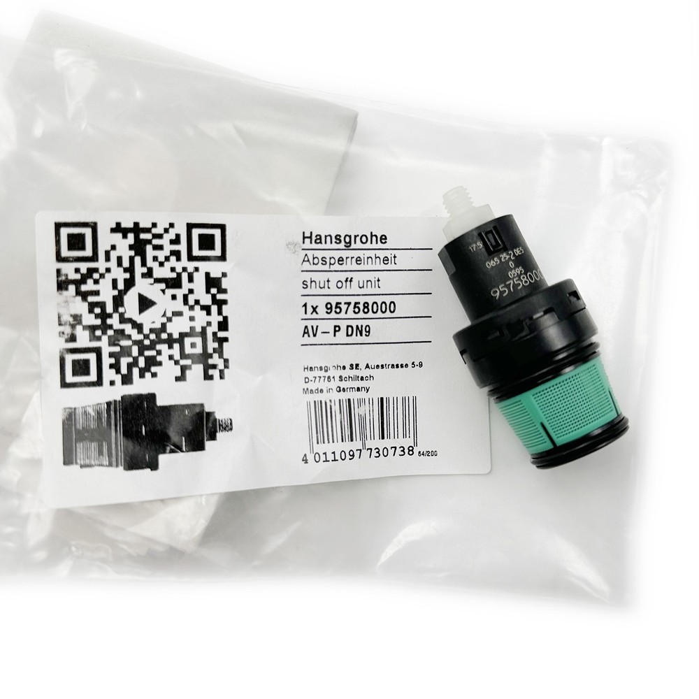 Brand New 95758000 Shut-off Valve Shower Accessories Core for Hansgrohe
