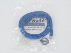 Show Me Cables 530-10 BL Cat5e Blue Patch Cable 10′ – NEW Surplus!