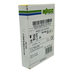 WAGO 750-459 INPUT MODULE ANALOG 4 CHANNEL 10 VDC NEW/NOS IN FACT SEALED BOX
