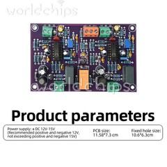 DC12-15V Positive&Negative Power Supply Professional VU Meter Head Driver Board