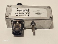 POLLYPHASER IS-MT50LN-MA RF EMP/LIGHTNING/SURGE PROTECTOR 2.1-2.6GHz @100W NM/NF