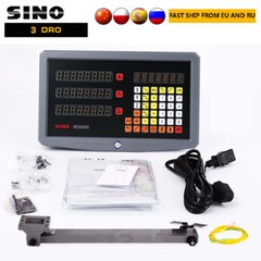 SINO SDS3MS Dro Digital Readou With 3PCS Linear Scale for Lathe Mill CNC Machine