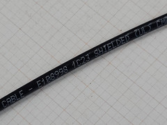Belden 4855R RG-59 Silvered Copper 4K UHD 12G-SDI Mini-Coax Cable Black /50ft