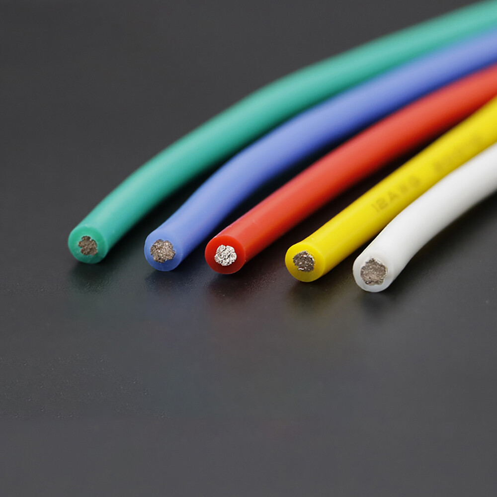 2AWG-30AWG Ultra Flexible High Temperature Tinned Copper Wire Silicone Wire New