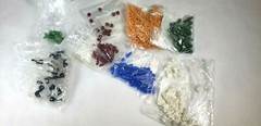 LOT OF CABLE SEALS DIFFERENT WIRE GROMMETS CONNECTORS SEALED