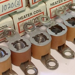Cutler Hammer H1020 Overload Heater Element, Lot Of 7