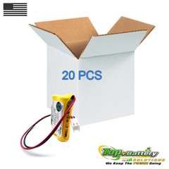 Compatible Battery 2.4v AtLite Emergency Light 12-822 012-0822 12-822E Qty.20