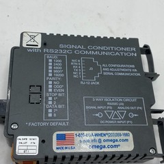 OMEGA ENGINEERING iDRN-TC SIGNAL CONDITIONER W/ RS232C COMMUNICATION 10-32VDC