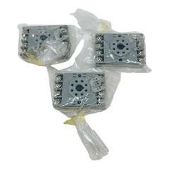 POTTER & BRUMFIELD 90331C-E RELAY SOCKETS 7 AMP 300 VAC NEW/NOW QTY 3pcs