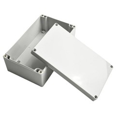 Sturdy ABS White Plastic Electronics Project Box with IP67 Waterproof Rating