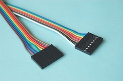 20 Pcs 20cm ( 7.9″ ) Length Dupont Wire Cable 8p 8p Pin Header 2.54mm Pitch