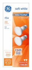 Indoor Floodlight Bulbs, 45 Watt, 2-Pk. – 93131345