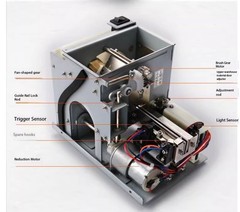 Automatic Screw Machine with Digital Display Counter and Handheld Feeder