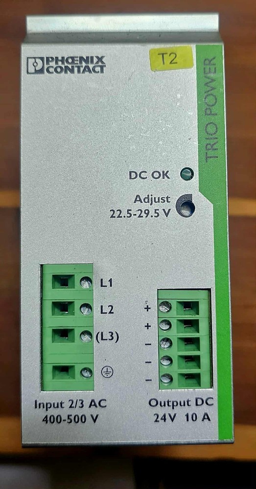 Phoenix contact power supply, TRIO-PS/3AC/24DC/10 Tested. Free Shipping