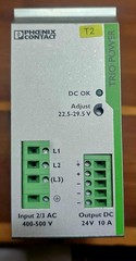 Phoenix contact power supply, TRIO-PS/3AC/24DC/10 Tested. Free Shipping