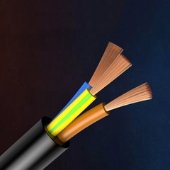 0.3mm²-6mm² Pure Copper Flex Wire 2/3/4/6-Cores Electrical Cable PVC Insulation