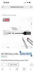 New Unused BA5590 BB2590 12V Cigarette Lighter Socket Adapter BATTAXX SHIPS FAST