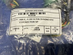 Zonar Systems 9 Pin Diagnostic Connector SP 81658 – Lot of 8 – All Sealed