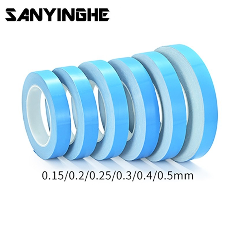 0.15mm Insulating Heat Dissipation Tape Double Sided Thermally Conductive Tape