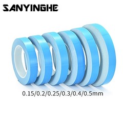 0.25mm Insulating Heat Dissipation Tape Double Sided Thermally Conductive Tape