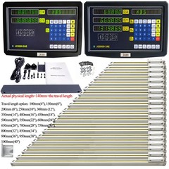 US Digital Linear Scale 2Axis/3Axis Readout DRO Display Kit CNC Milling Lathe