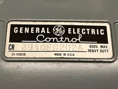 General Electric,CR2940FC202A,Push Button Station Control