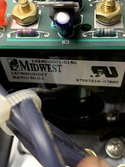 Control Concepts SCR Power Controller 1832-12-10-95VDC-4/20MA