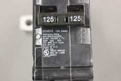 SIEMENS MBK125A / EQ8682 240VAC 2-POLE MAIN BREAKER