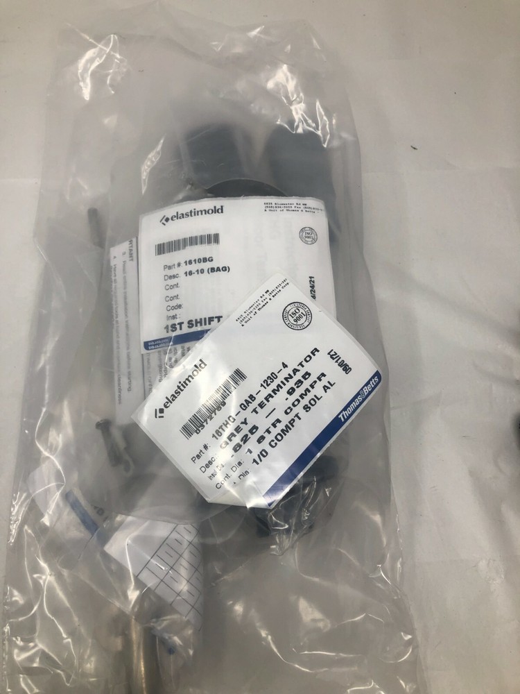 NEW Elastimold 16THG-GAB-1230-4 16THG Class 1 Single Piece Grey Terminator