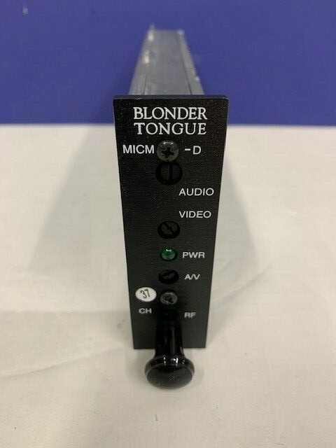MICM-45D Channel 37 Audio Video Fixed Channel Modulator NEW