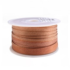 Pure Copper Expandable Metal Braided Shield Cable Sleeving Tube 2mm/4mm/6mm-28mm