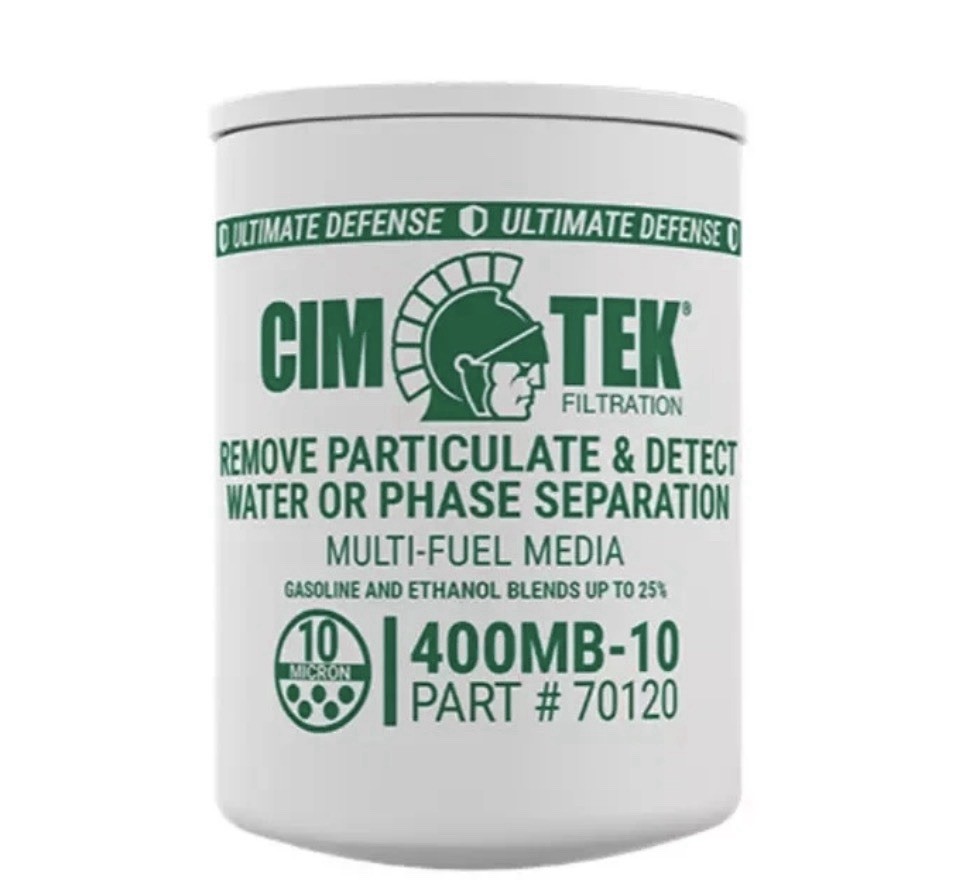 PACK OF 2 CIM-TEK PART 70120 Filter 400MB-10 (10 MICRON)
