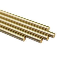 H59 Brass Rod Copper Round Bar Solid Copper Rod 14~35mm Diameter 200/500mm Long