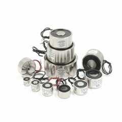 DC 12V/24V Electric Lifting Magnet Solenoid Electromagnet Holding 5.5LB – 330LB