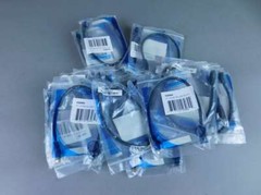 *Lot of 15* 1FT CAT5E Ethernet Network Patch Cable-Black 26969 – NEW Surplus!