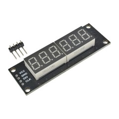 0.36 inch 6-Digit LED Display Tube Module 7-Segment TM1637 5 Volts